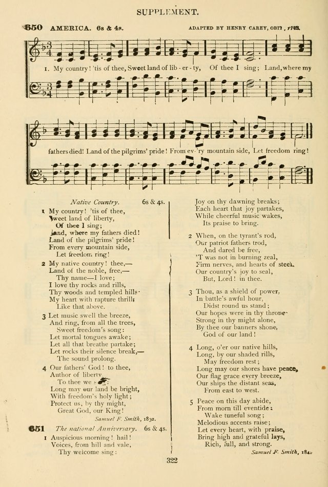 The African Methodist Episcopal Hymn and Tune Book: adapted to the doctrines and usages of the church (6th ed.) page 322