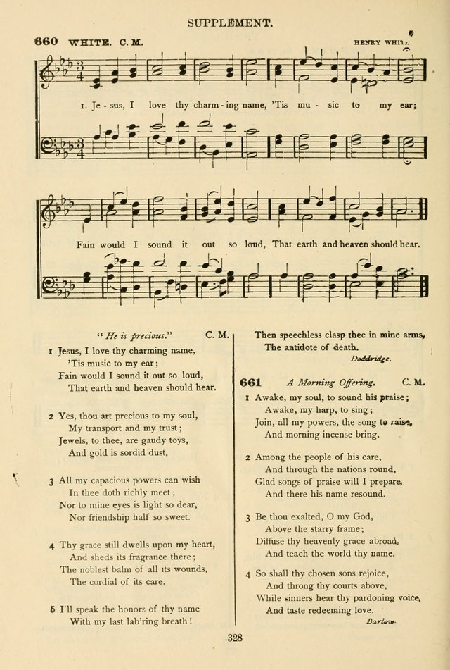 The African Methodist Episcopal Hymn and Tune Book: adapted to the doctrines and usages of the church (6th ed.) page 328