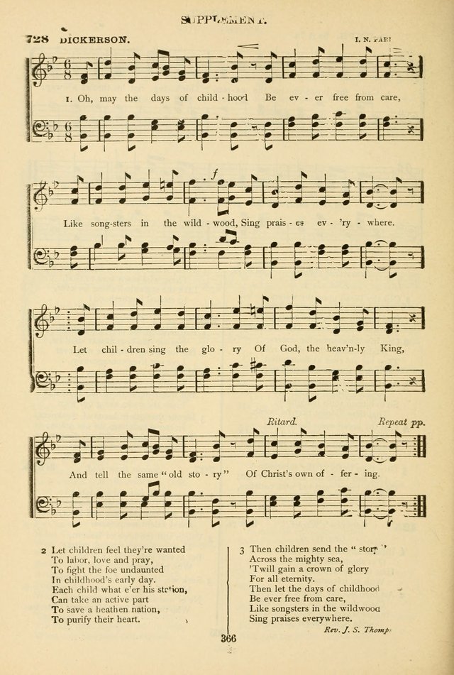 The African Methodist Episcopal Hymn and Tune Book: adapted to the doctrines and usages of the church (6th ed.) page 366