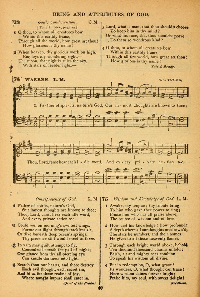 The African Methodist Episcopal Hymn and Tune Book: adapted to the doctrines and usages of the church (6th ed.) page 40