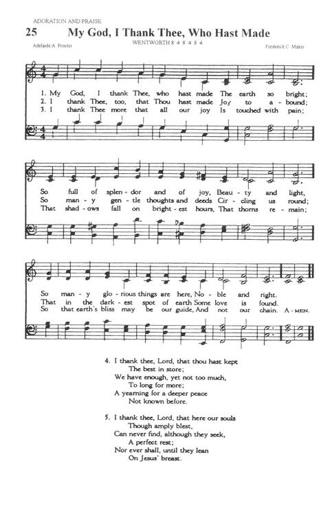 The A.M.E. Zion Hymnal: official hymnal of the African Methodist Episcopal Zion Church page 23