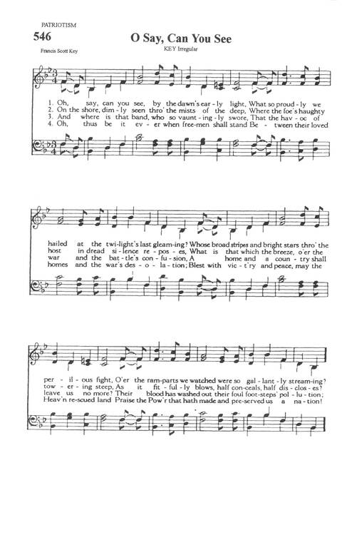 The A.M.E. Zion Hymnal: official hymnal of the African Methodist Episcopal Zion Church page 483
