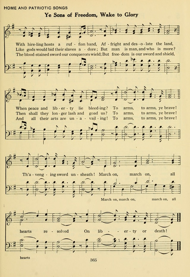 The Army and Navy Hymnal page 365