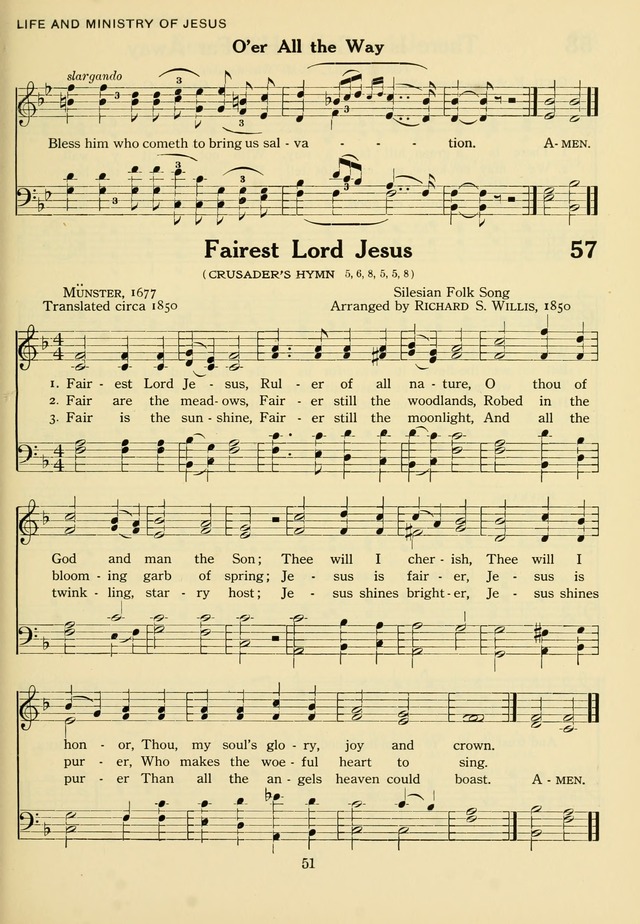 The Army and Navy Hymnal page 51