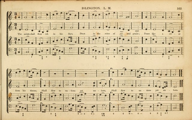 American Psalmody: a collection of sacred music, comprising a great variety of psalm, and hymn tunes, set-pieces, anthems and chants, arranged with a figured bass for the organ...(3rd ed.) page 162