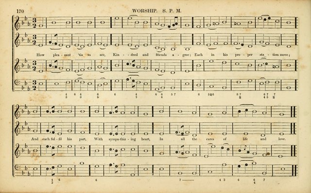 American Psalmody: a collection of sacred music, comprising a great variety of psalm, and hymn tunes, set-pieces, anthems and chants, arranged with a figured bass for the organ...(3rd ed.) page 167