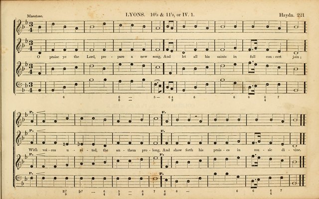 American Psalmody: a collection of sacred music, comprising a great variety of psalm, and hymn tunes, set-pieces, anthems and chants, arranged with a figured bass for the organ...(3rd ed.) page 218