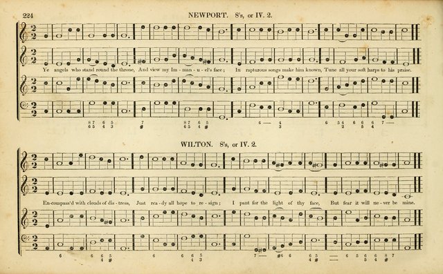 American Psalmody: a collection of sacred music, comprising a great variety of psalm, and hymn tunes, set-pieces, anthems and chants, arranged with a figured bass for the organ...(3rd ed.) page 221