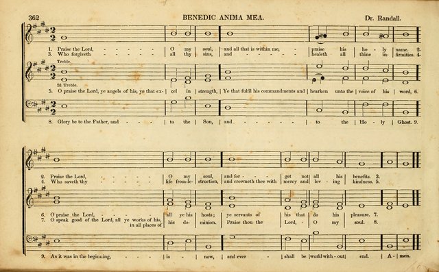 American Psalmody: a collection of sacred music, comprising a great variety of psalm, and hymn tunes, set-pieces, anthems and chants, arranged with a figured bass for the organ...(3rd ed.) page 359