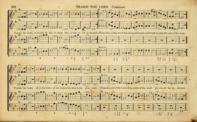 American Psalmody: a collection of sacred music, comprising a great variety of psalm, and hymn tunes, set-pieces, anthems and chants, arranged with a figured bass for the organ...(3rd ed.) page 361