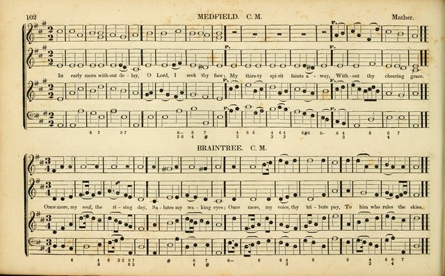 American Psalmody: a collection of sacred music, comprising a great variety of psalm, and hymn tunes, set-pieces, anthems and chants, arranged with a figured bass for the organ...(3rd ed.) page 99