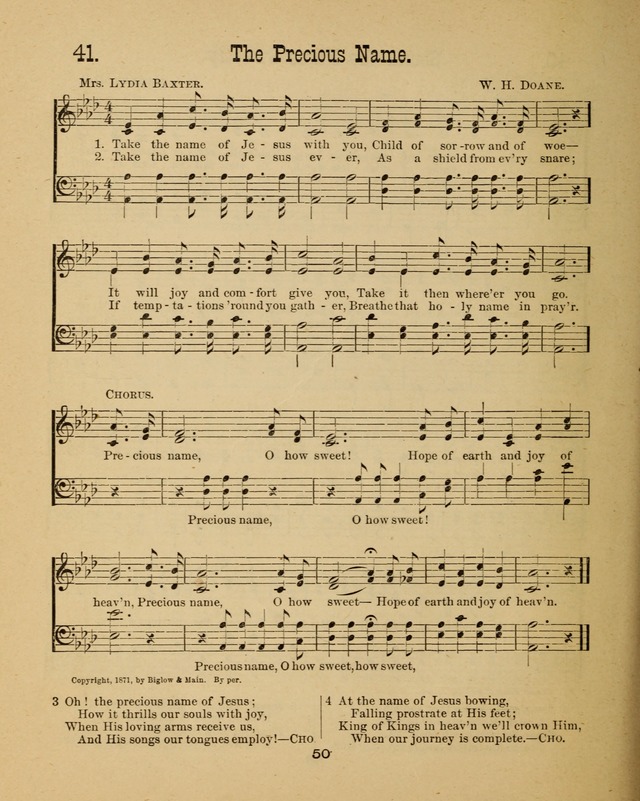 Augsburg Songs for Sunday Schools and other services page 50