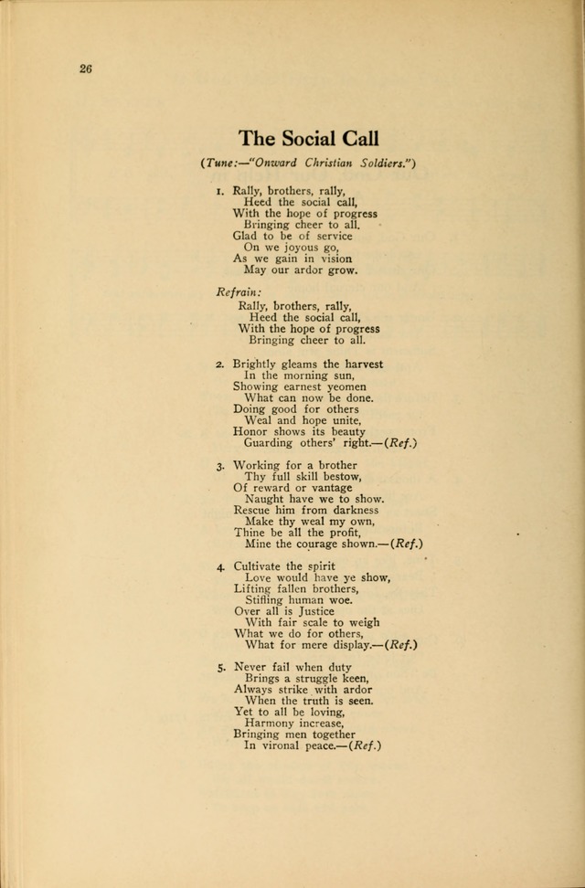 Advent Songs: a revision of old hymns to meet modern needs page 27