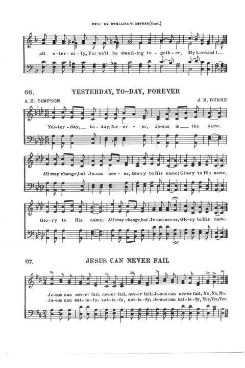 Action: a collection of gospel songs and choruses compiled especially for boys and girls (Vol. 1) page 40