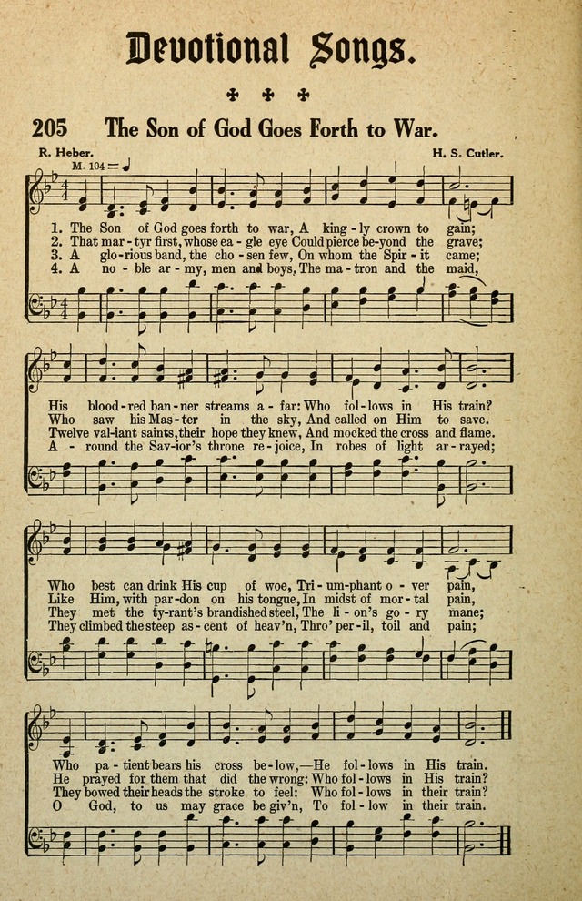 Awakening Songs for the Church, Sunday School and Evangelistic Services page 210