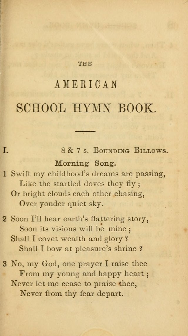 The American School Hymn Book page 7