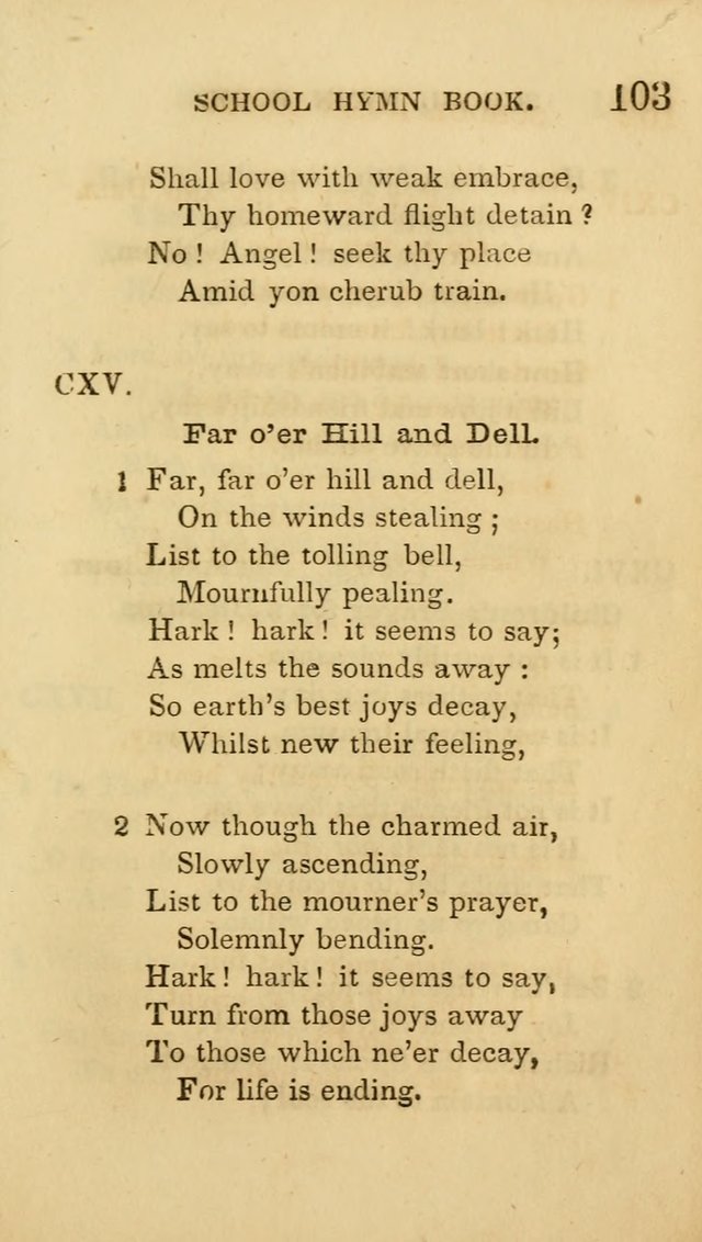 The American School Hymn Book. (New ed.) page 103