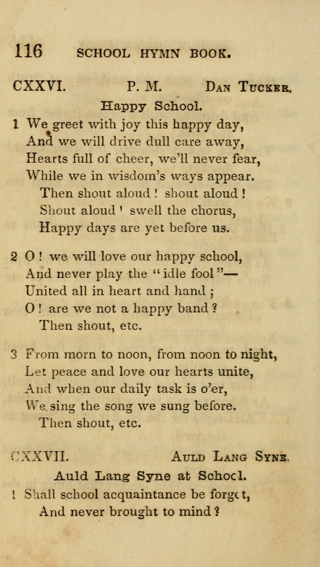 The American School Hymn Book. (New ed.) page 116