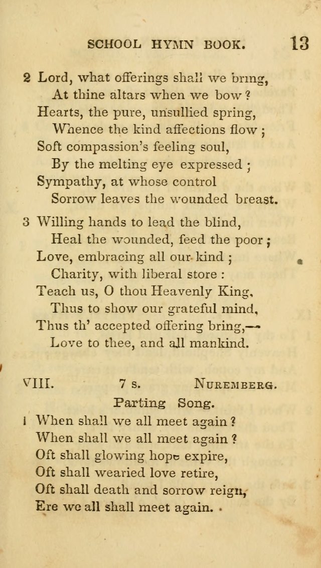 The American School Hymn Book. (New ed.) page 13