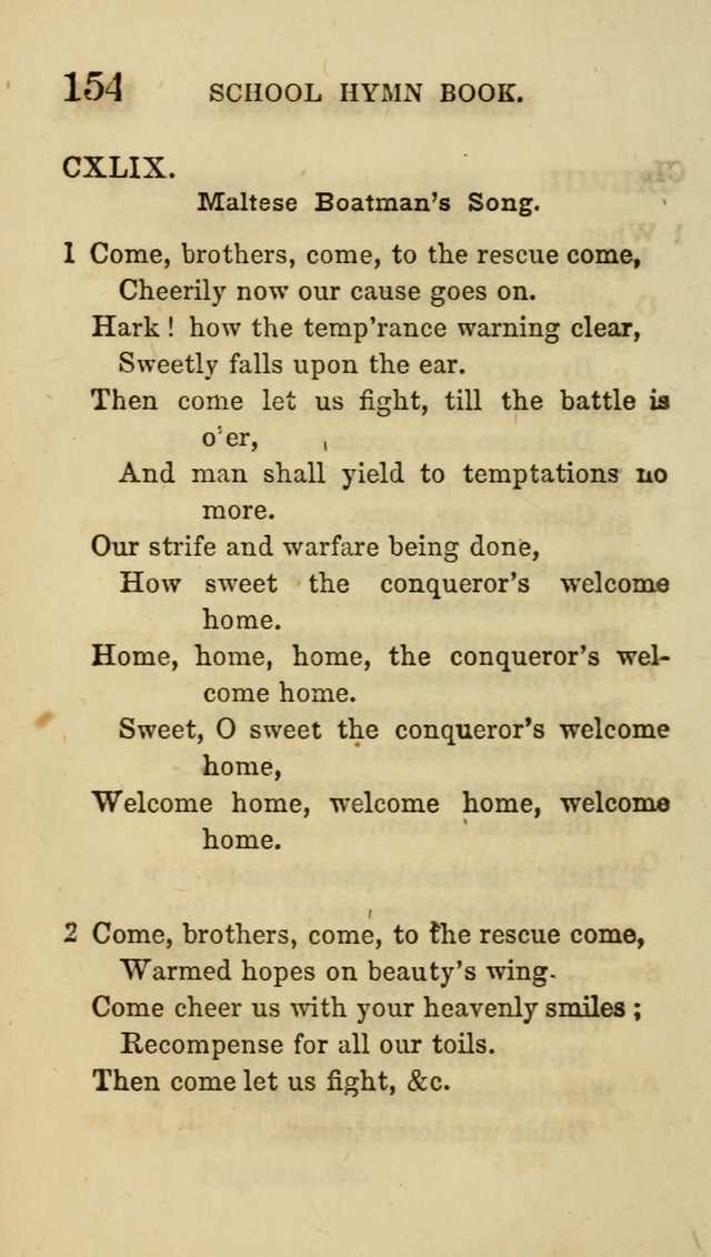 The American School Hymn Book. (New ed.) page 154