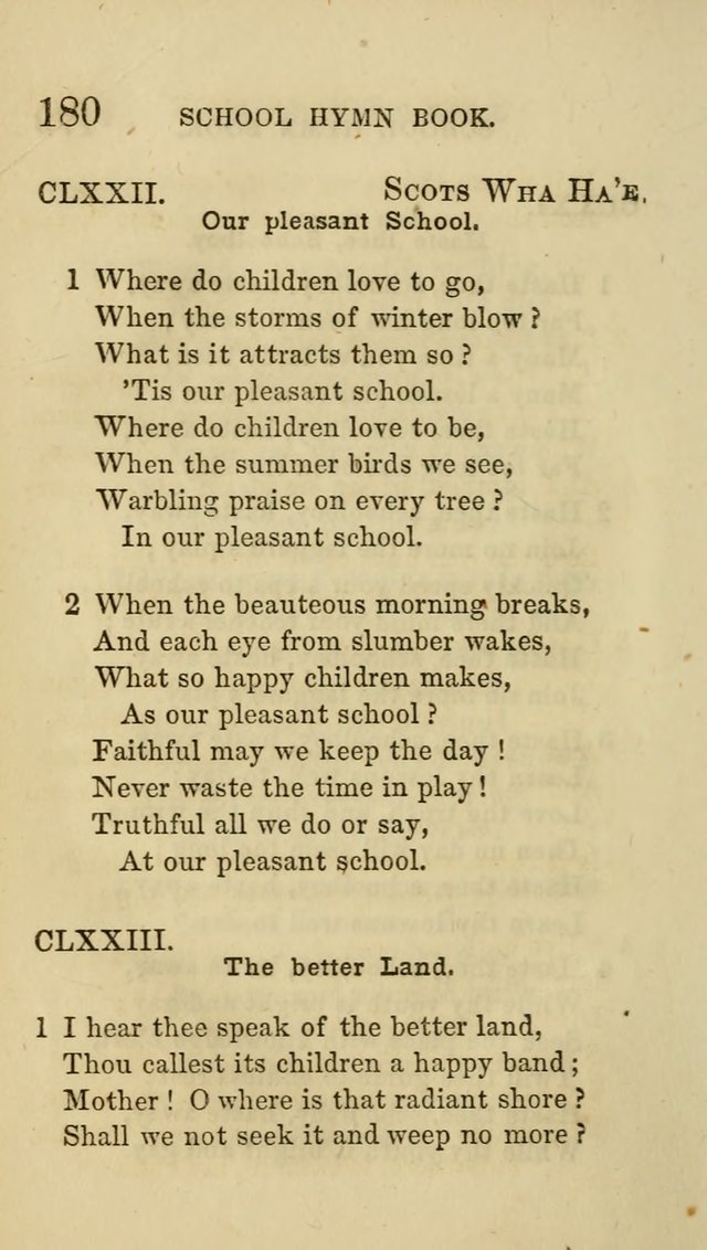 The American School Hymn Book. (New ed.) page 180