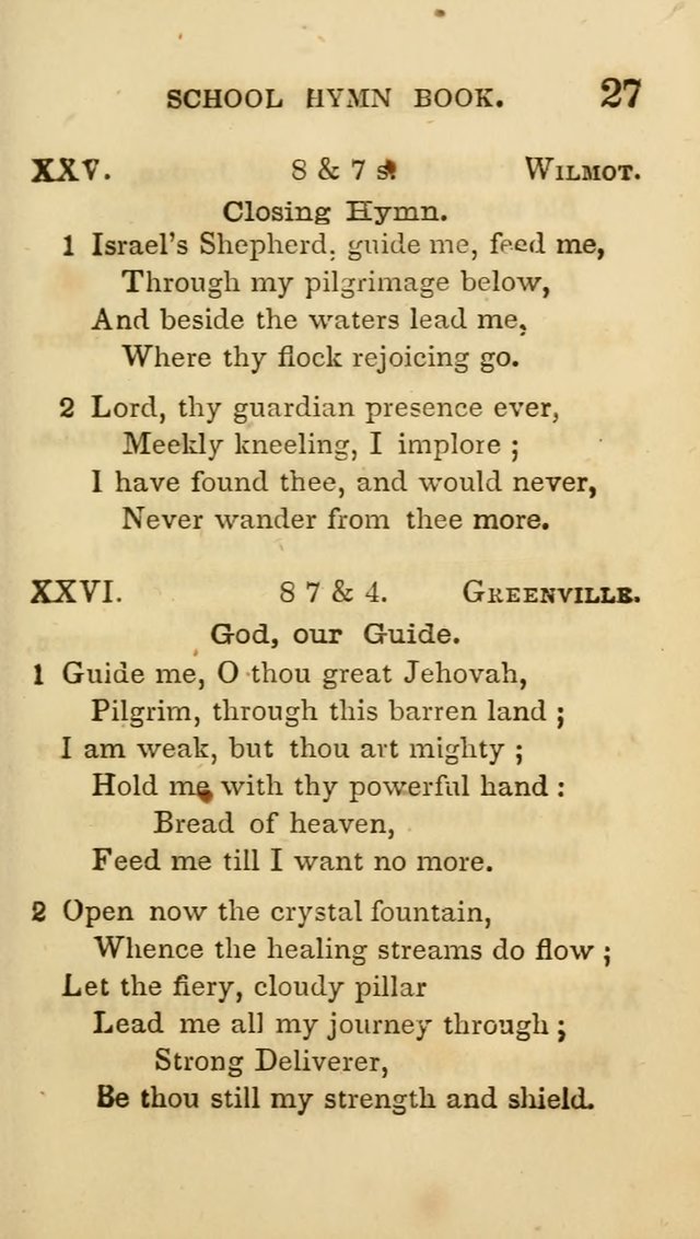 The American School Hymn Book. (New ed.) page 27