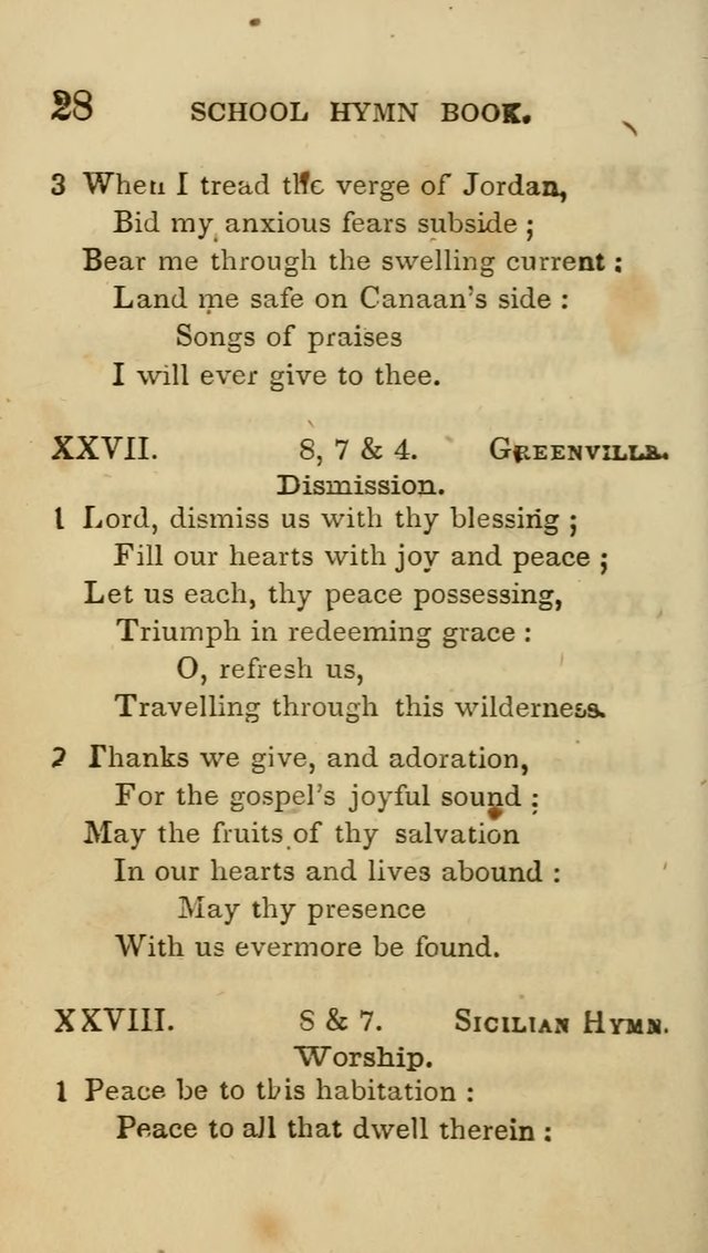 The American School Hymn Book. (New ed.) page 28