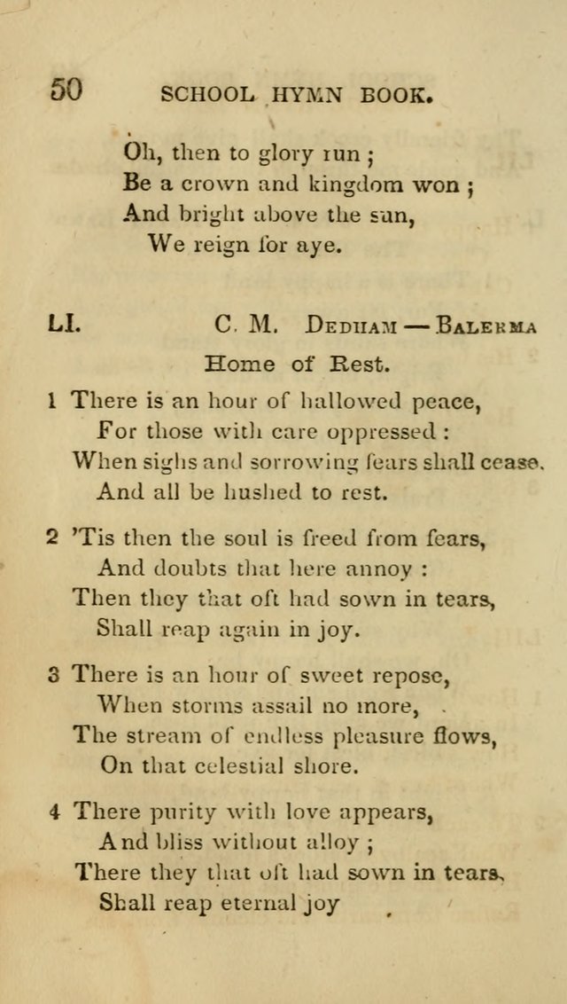 The American School Hymn Book. (New ed.) page 50