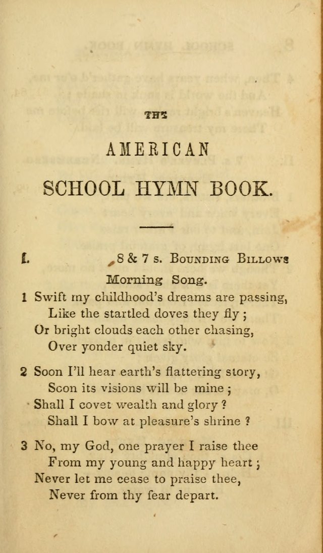 The American School Hymn Book. (New ed.) page 7