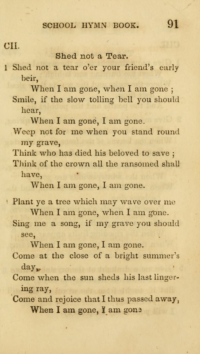 The American School Hymn Book. (New ed.) page 91