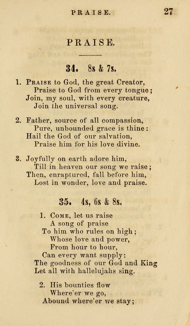 American Sunday School Hymn Book. New ed. page 28