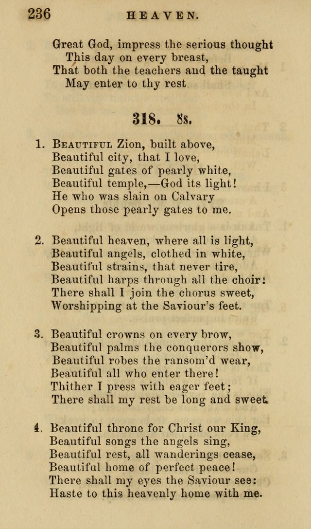 The American Sunday-School Hymn-Book page 237