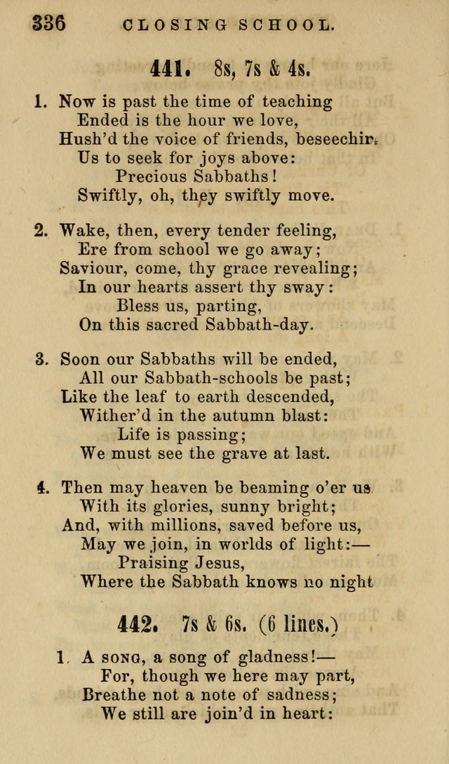 The American Sunday-School Hymn-Book page 337