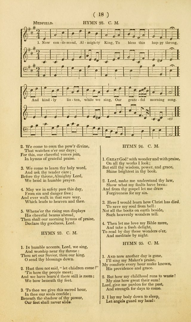 American Sunday School Psalmody; or, hymns and music, for the use of Sunday-schools and teacher