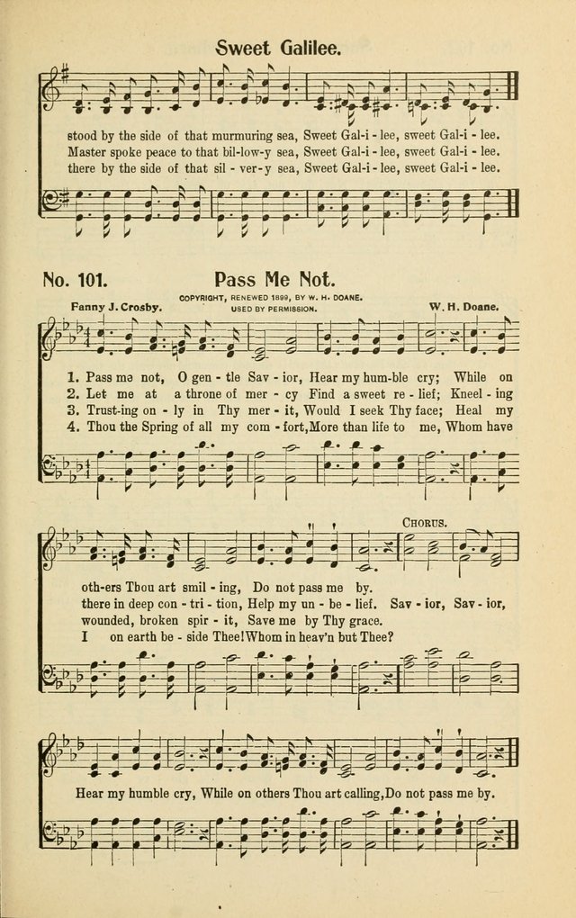 Assembly Songs: for use in evangelistic services, Sabbath schools, young peoples societies, devotional meetings, and the home page 102