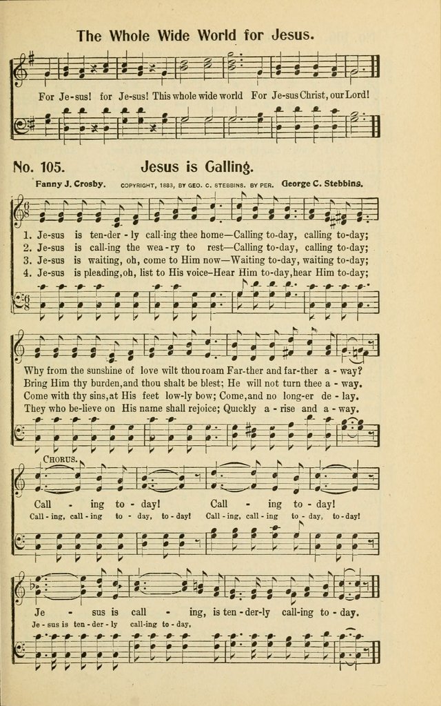 Assembly Songs: for use in evangelistic services, Sabbath schools, young peoples societies, devotional meetings, and the home page 106