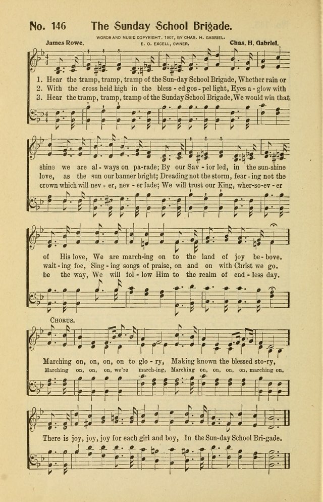 Assembly Songs: for use in evangelistic services, Sabbath schools, young peoples societies, devotional meetings, and the home page 147