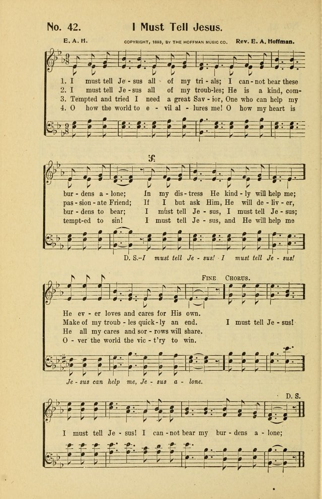 Assembly Songs: for use in evangelistic services, Sabbath schools, young peoples societies, devotional meetings, and the home page 43