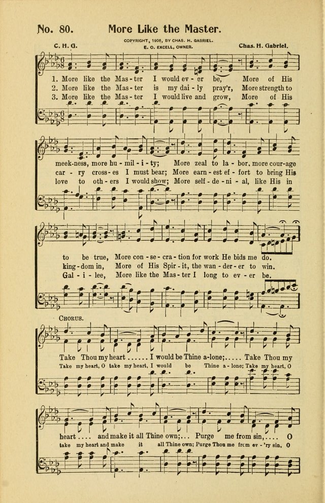 Assembly Songs: for use in evangelistic services, Sabbath schools, young peoples societies, devotional meetings, and the home page 81