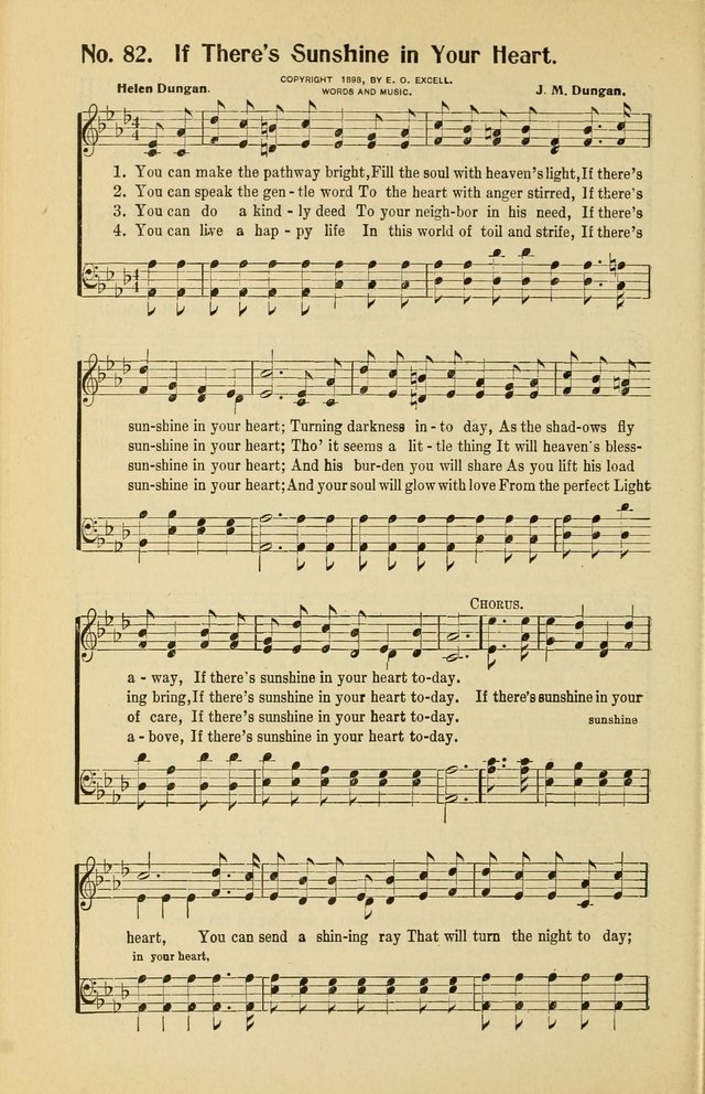 Assembly Songs: for use in evangelistic services, Sabbath schools, young peoples societies, devotional meetings, and the home page 83