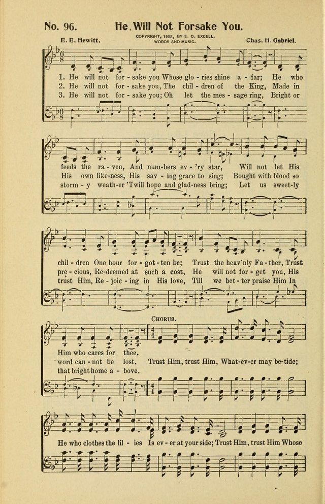 Assembly Songs: for use in evangelistic services, Sabbath schools, young peoples societies, devotional meetings, and the home page 97