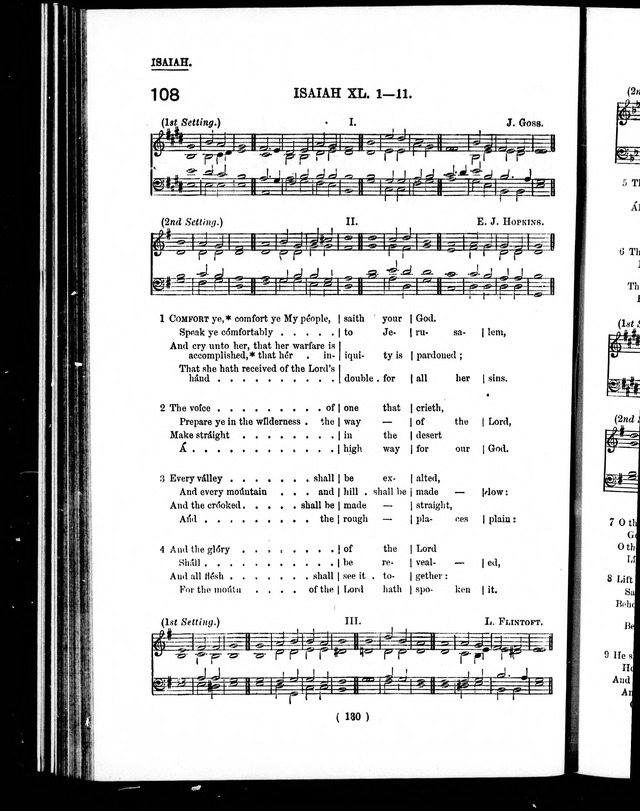 The Baptist Church Hymnal: chants and anthems with music page 133