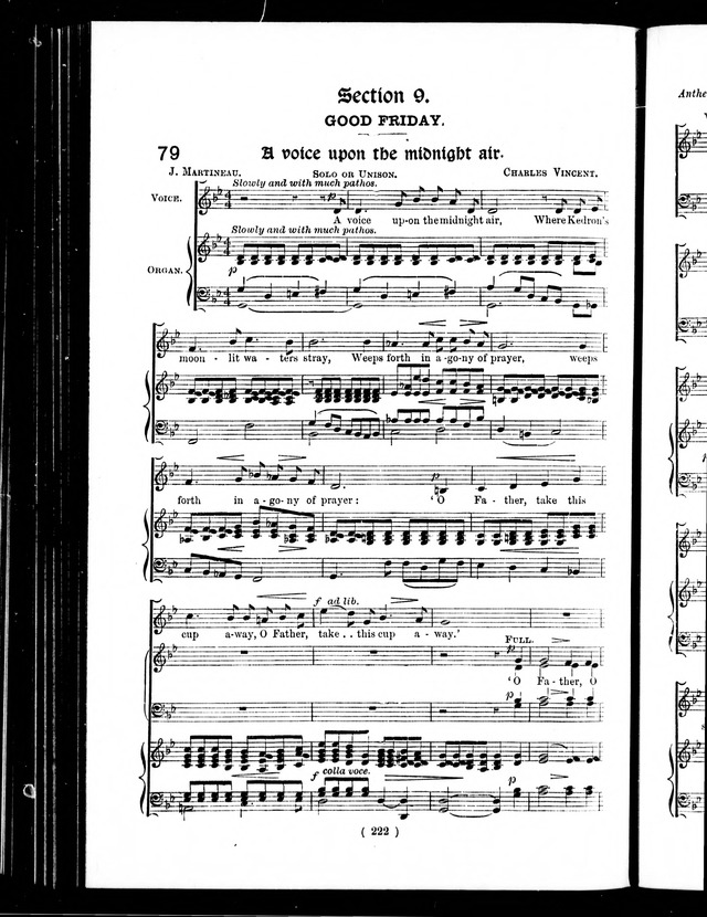 The Baptist Church Hymnal: chants and anthems with music page 434