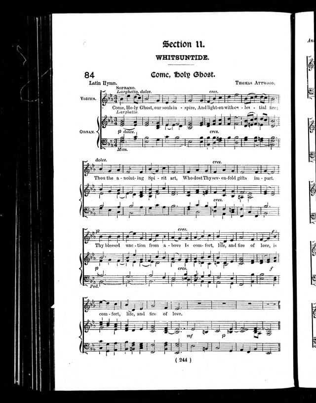 The Baptist Church Hymnal: chants and anthems with music page 456