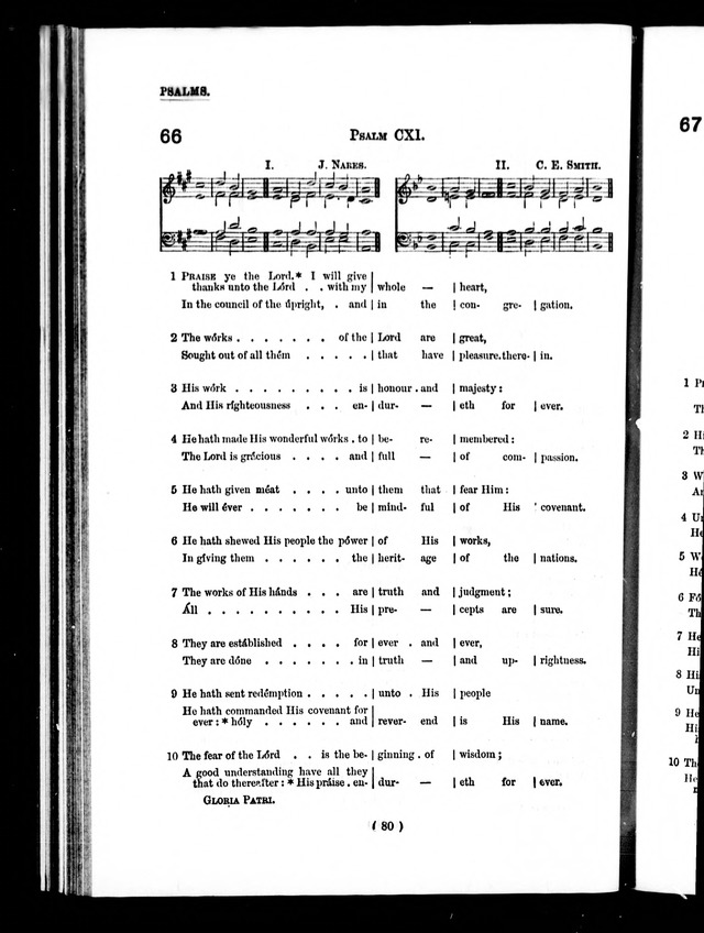 The Baptist Church Hymnal: chants and anthems with music page 83