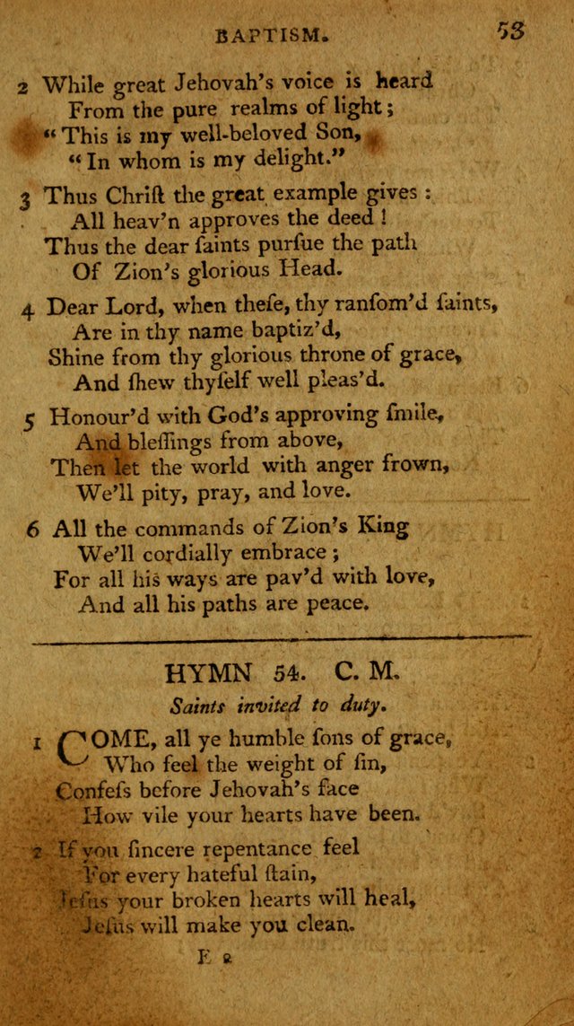 The Boston Collection of Sacred and Devotional Hymns: intended to accommodate Christians on special and stated occasions page 52