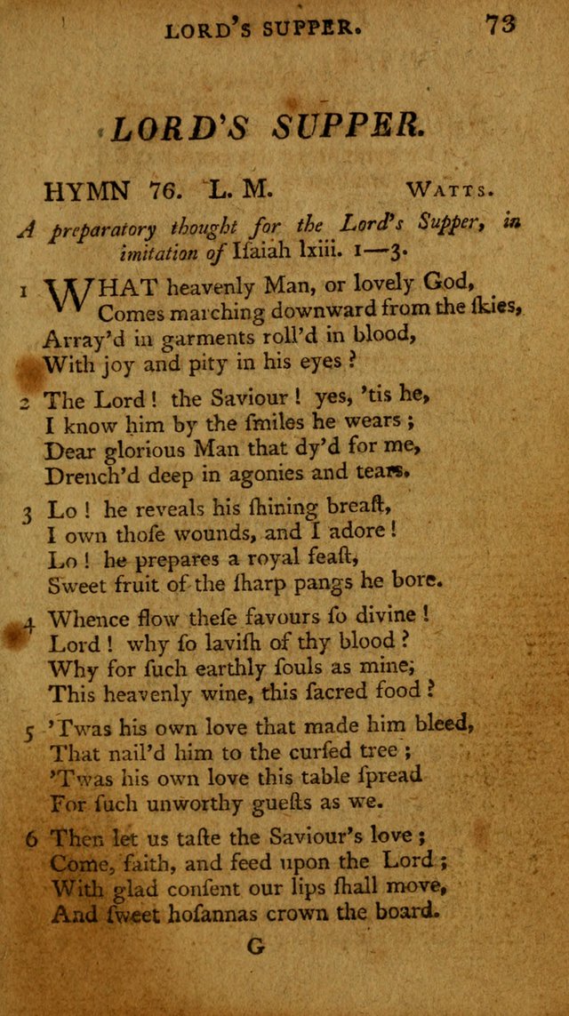 The Boston Collection of Sacred and Devotional Hymns: intended to accommodate Christians on special and stated occasions page 72