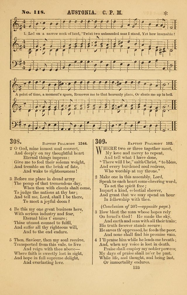 Baptist Chorals: a tune and hymn book designed to promote general congregational singing; containing one hundred and sixty four tunes adapted to about four hundred choice hymns  page 140