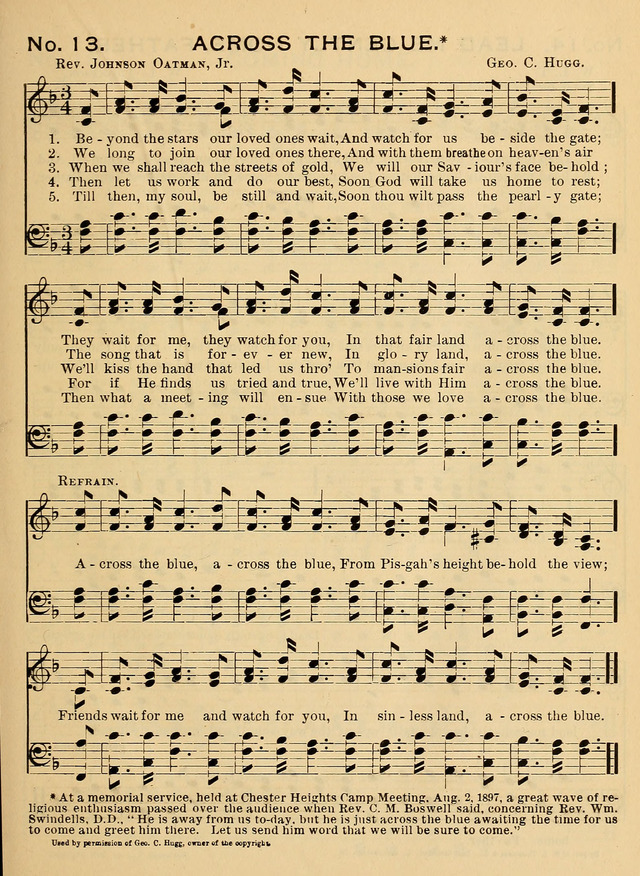 The Best Gospel Songs and their composers page 13