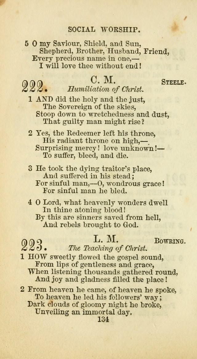The Baptist Harp: a new collection of hymns for the closet, the family, social worship, and revivals page 167